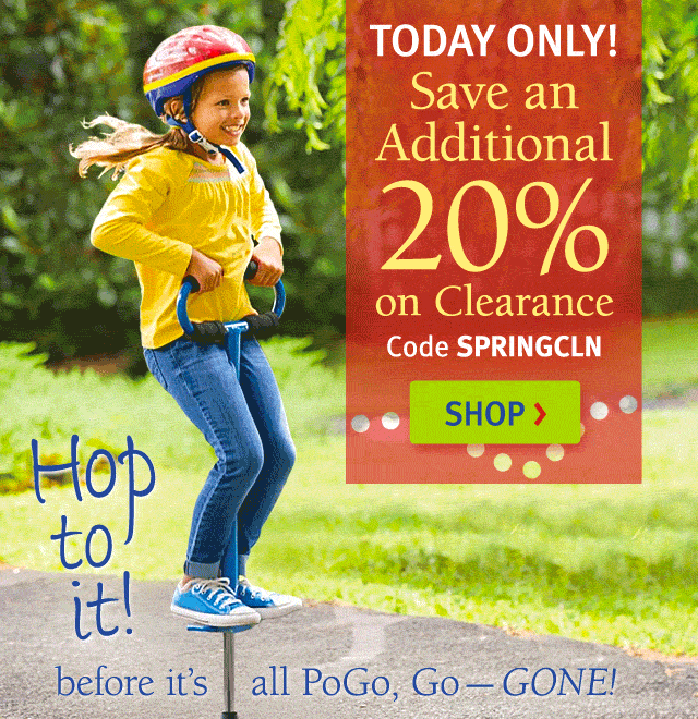 A little playful pogo-ing speaks to the fun