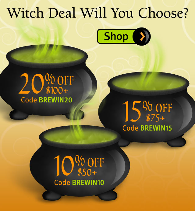 A cauldron-full of savings awaits you