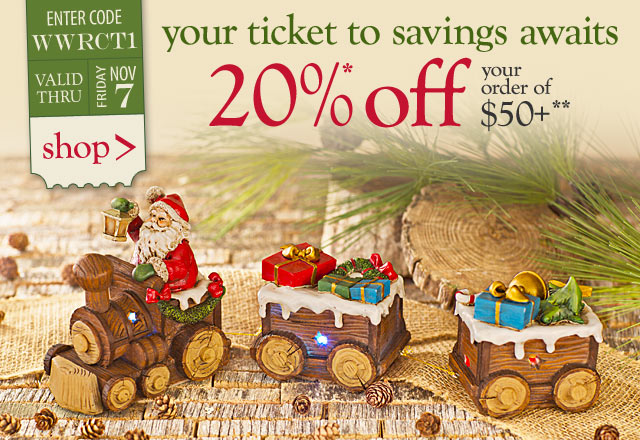 All aboard the savings express!