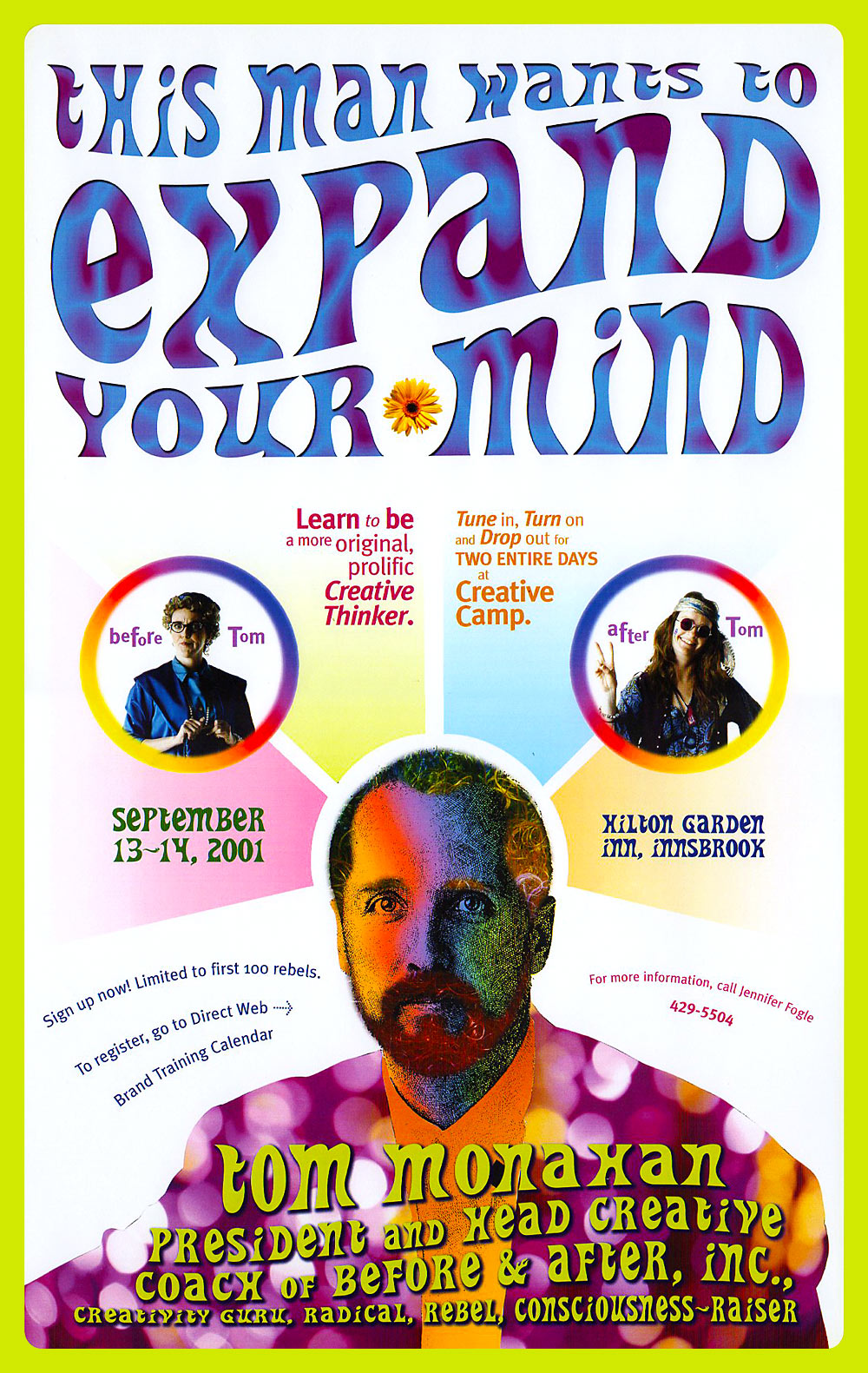 Creative Camp Poster Design