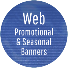Web Promotional & Seasonal Banners